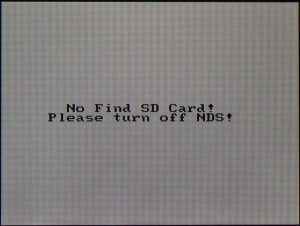 La scheda micro-SD non è inserita