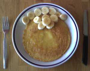 pancake-banane