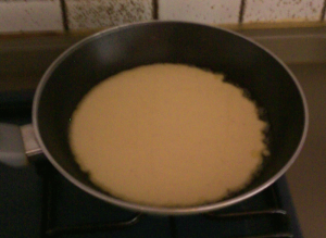 pancake-cottura Sul fuoco!!!