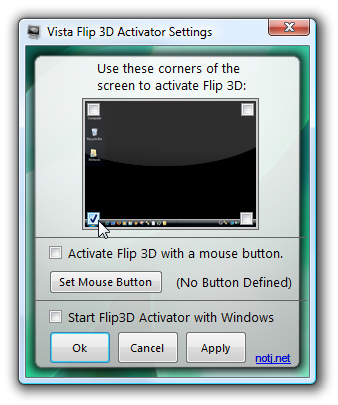 Vista Flip 3D Activator